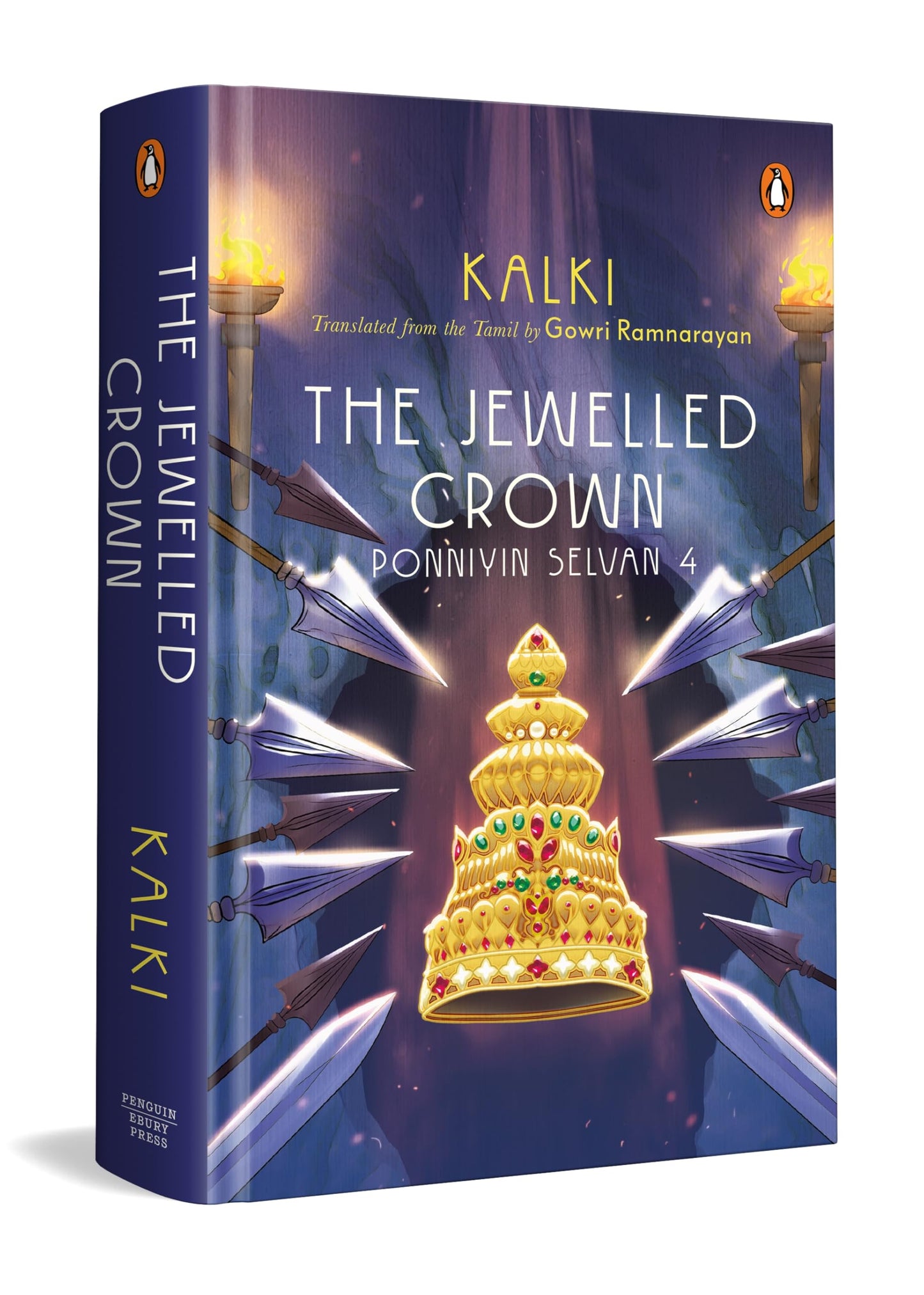 Ponniyin Selvan 4: The Jewelled Crown | Epic Historical Novel of the Chola Empire by Kalki | Tamil Literature Classic in English Translation by Gowri Ramnarayan