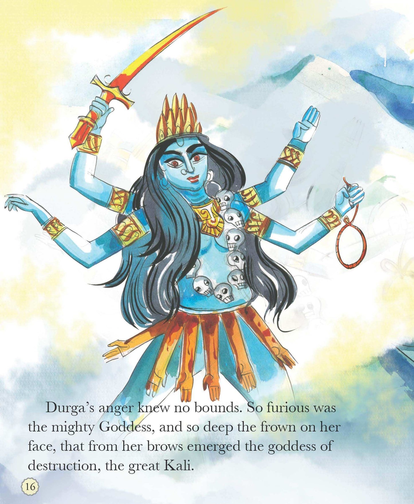 The Fearsome Goddess Kali  : Large Print (Paperback)