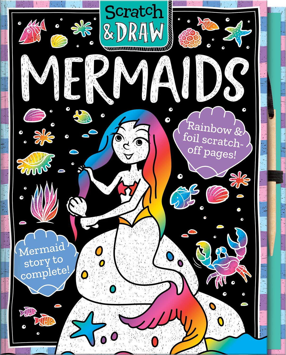 Scratch &'sketch Mermaids