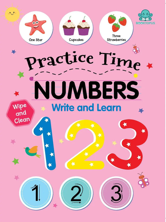 Let'S Practice Wipe N Clean Numbers