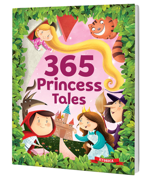 365 Princess Tales - Thickly Padded, Glittered & Premium Quality