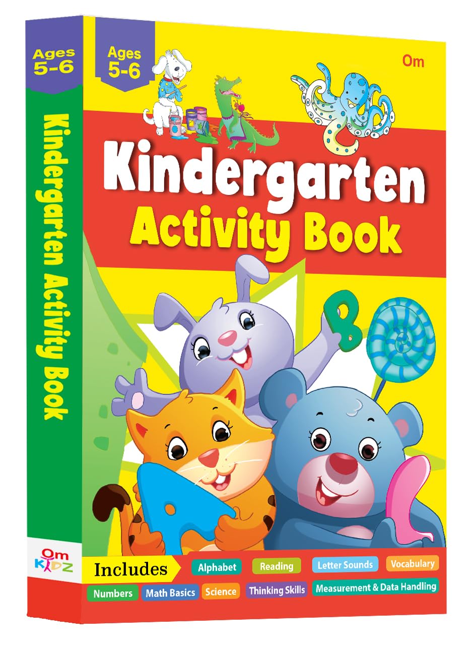 Jumbo Smart Scholars Kindergarten Workbook