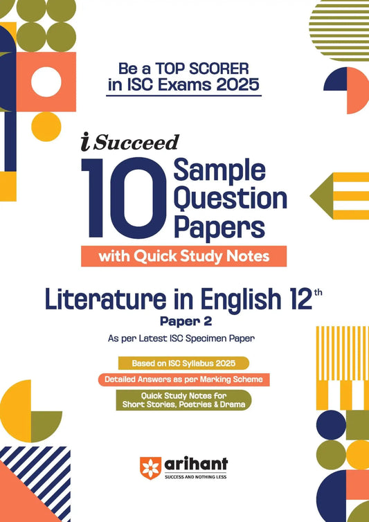 Arihant Isc Sqp Eng Lit Bk 12