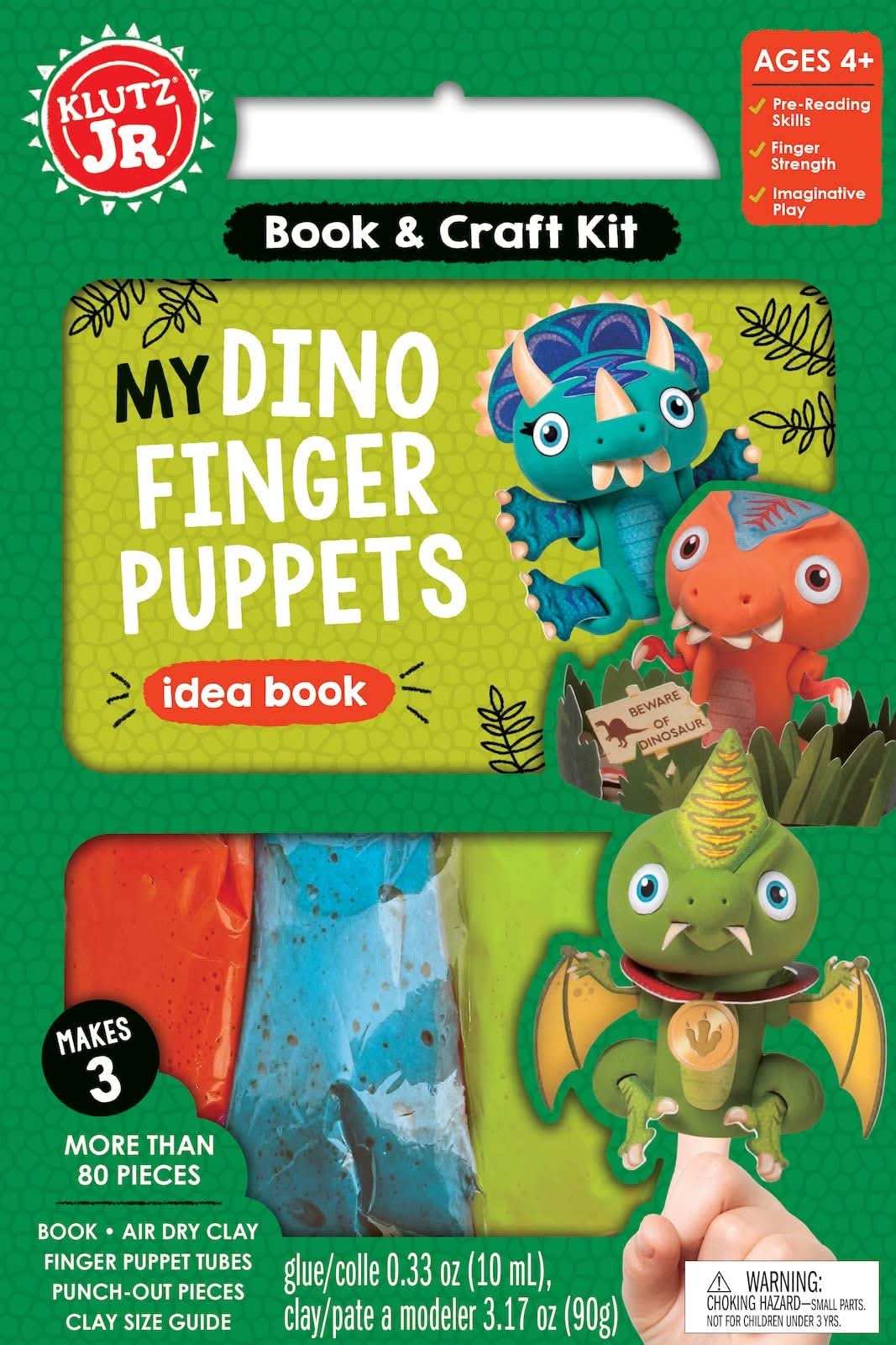 Klutz: My Dino Finger Puppets (Junior)