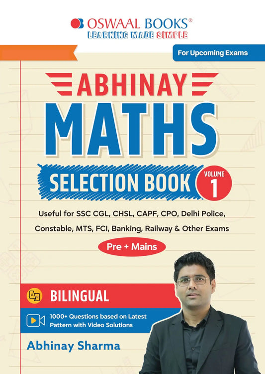 Oba Abhinay'S Maths Bk Vol.1