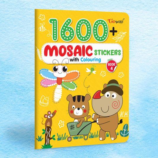 1600+ mosaic Stickers With Col Bk 4