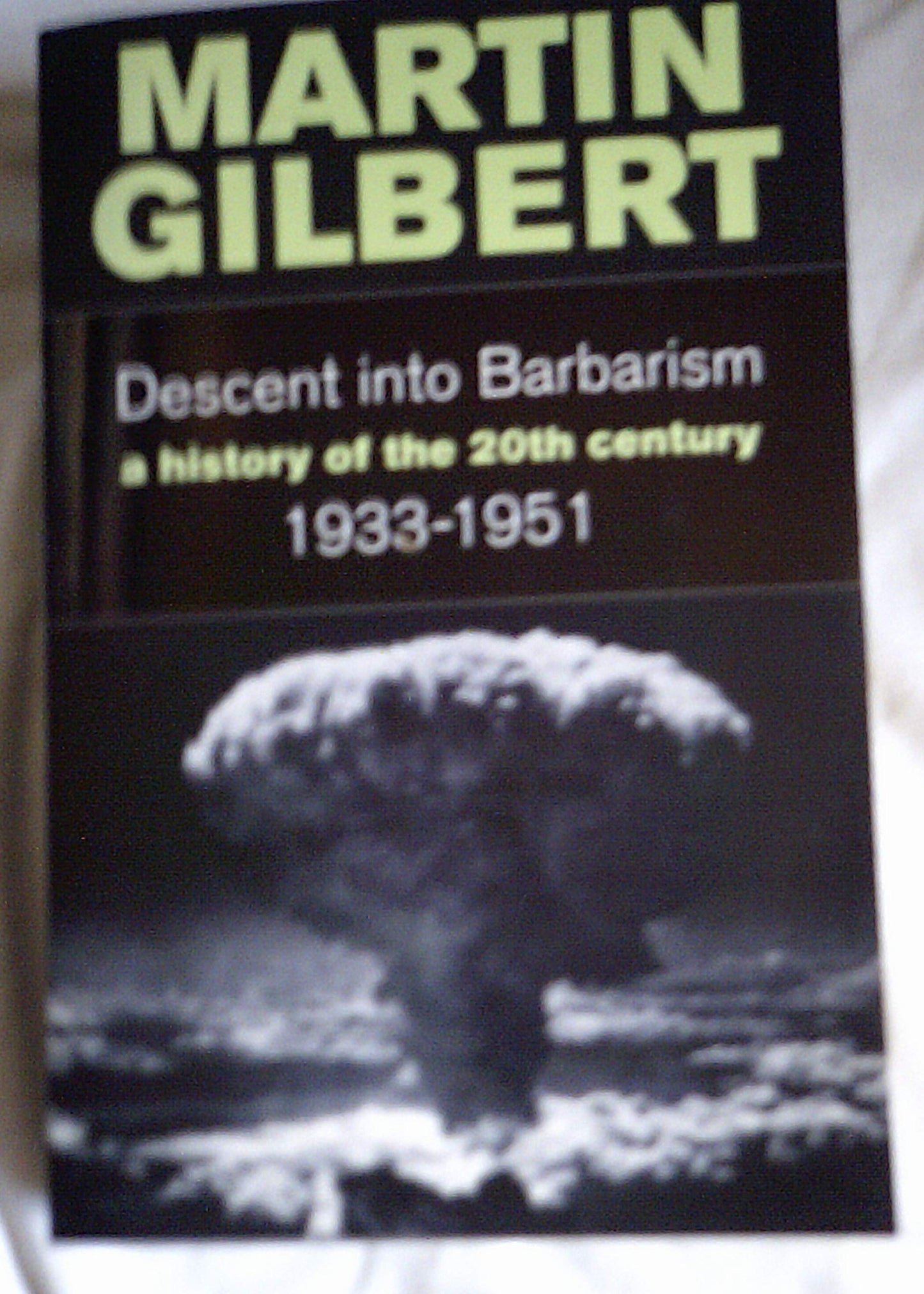 Descent Into Barbarism