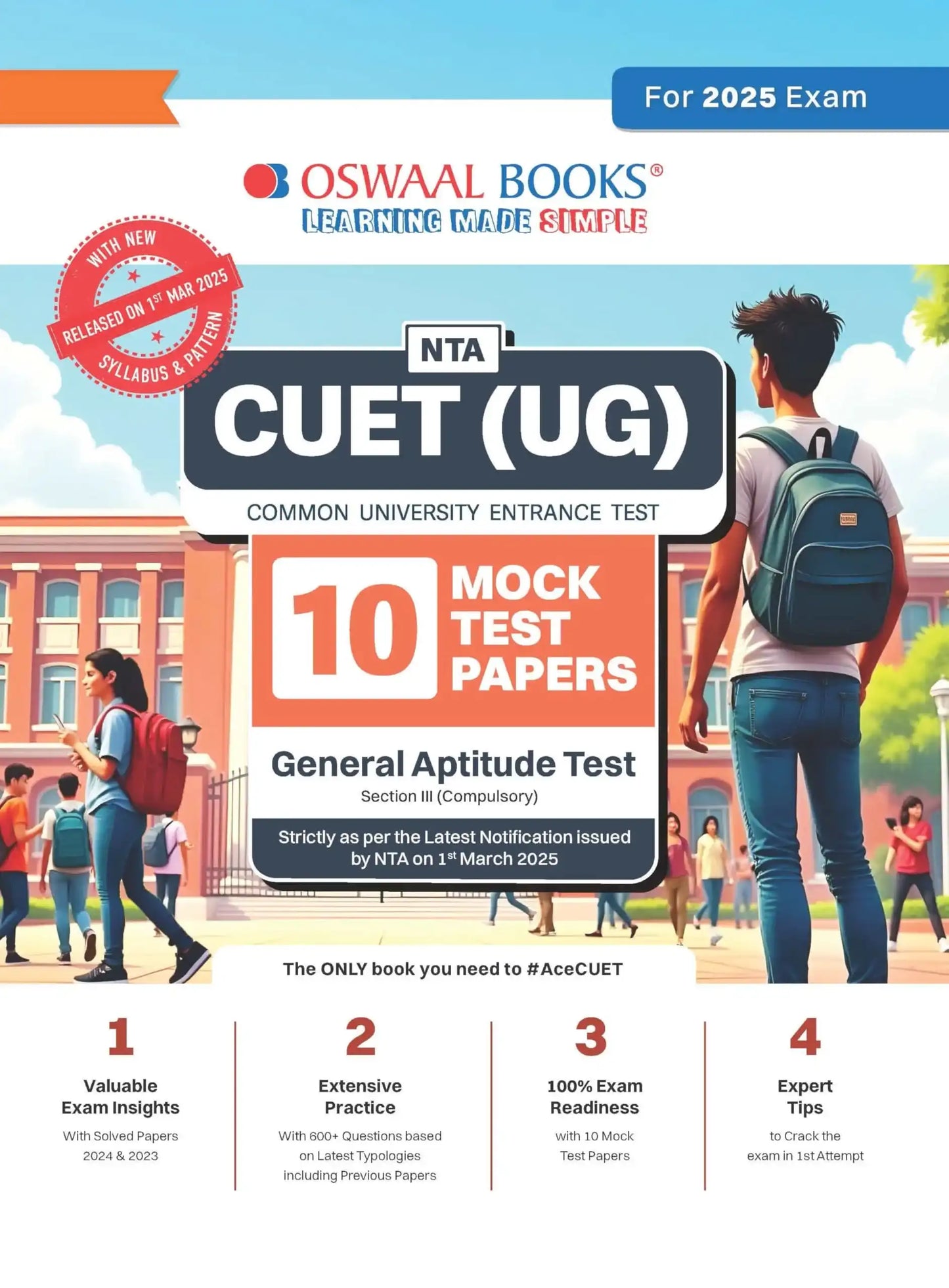 Oba Nta Cuet (Ug) 10 Mtp General Aptitude Sec-Iii