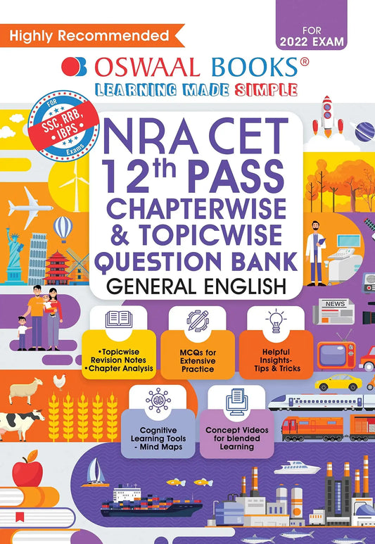 Oba Cet Qb General English Bk 12