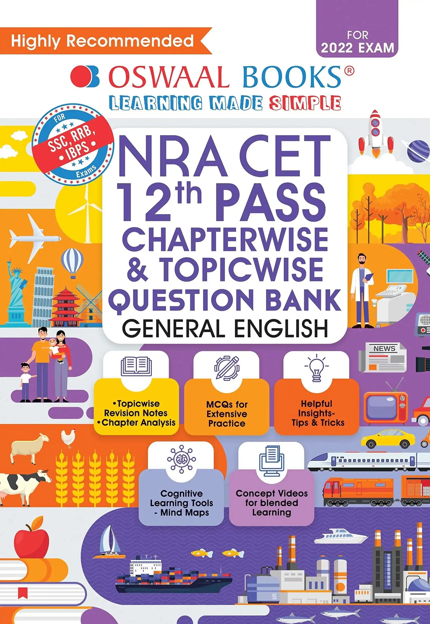 Oba Cet Qb General English Bk 12