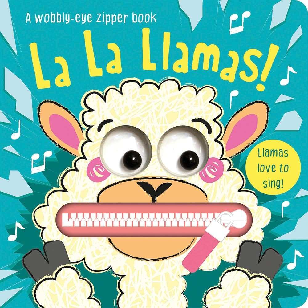 Wobbly Eye Zipper La La Llamas