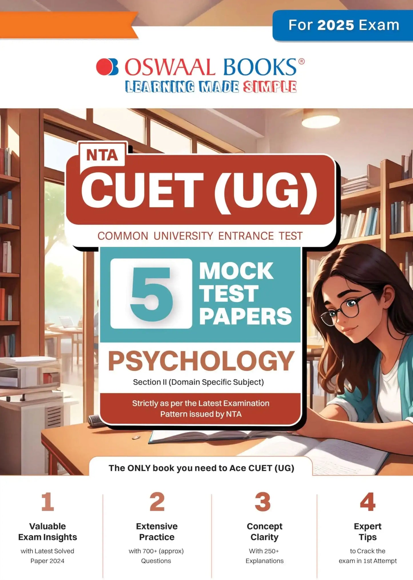 Oba Nta Cuet Ug Sp 5 Mock Test Psychology (2025)