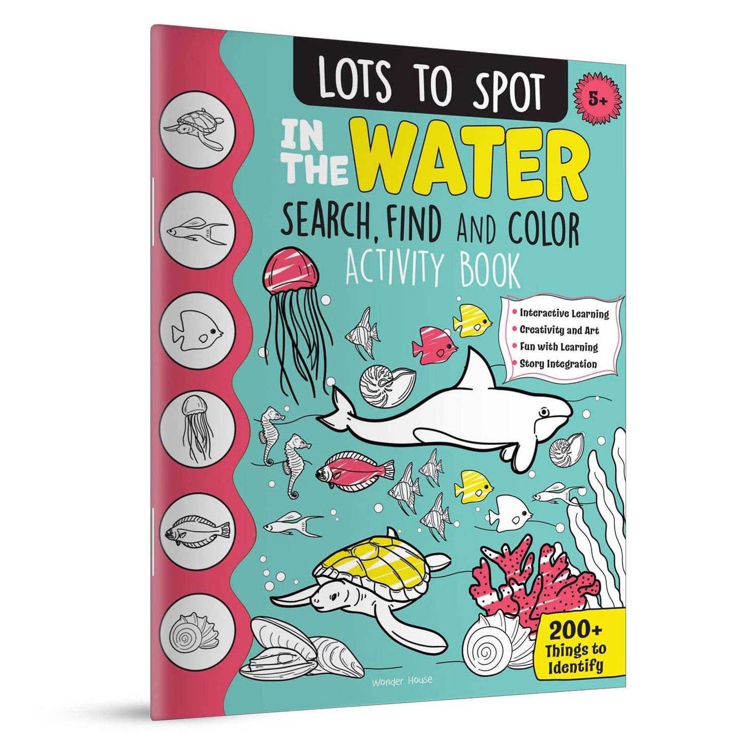 Lots To Spot In The Water: Search, Find And Color Activity Book