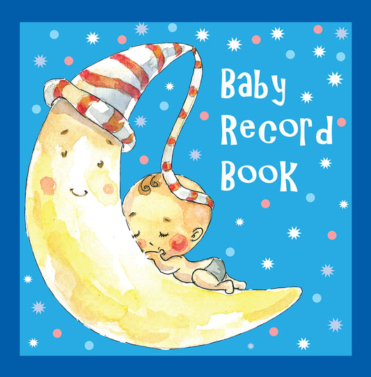 Record Book: Baby Record Books for Boys (Blue): Blue book