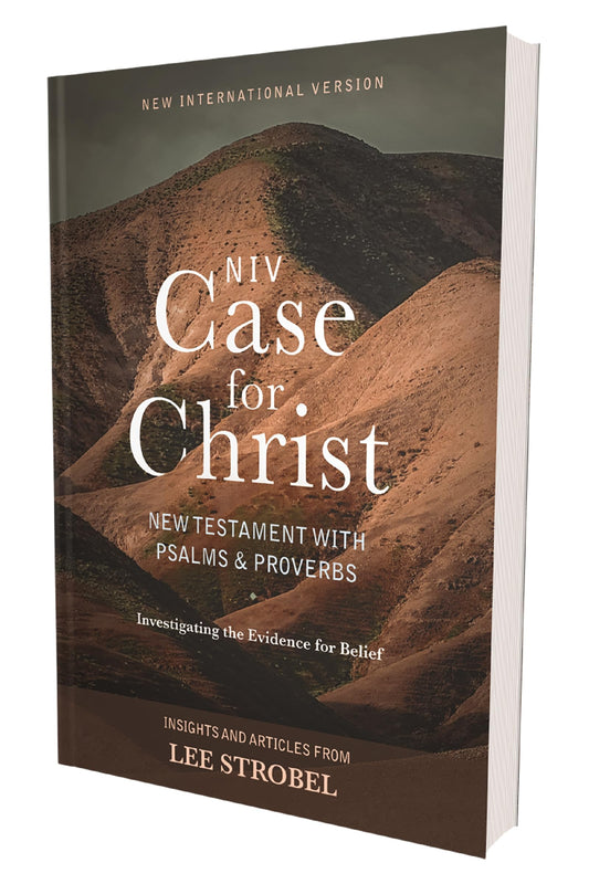 Niv, Case For Christ New Testament With Psalms And Proverbs,