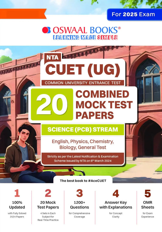 Oba Nta Cuet Ug Mock Test Science Stream (Pcb)