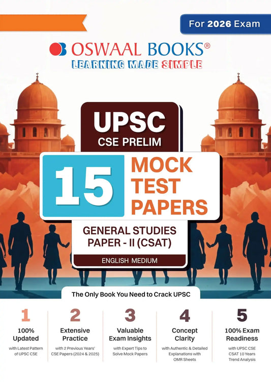 Oba Upsc Cse Prelims 15 Yrs General Studies (Paper-2) 2025