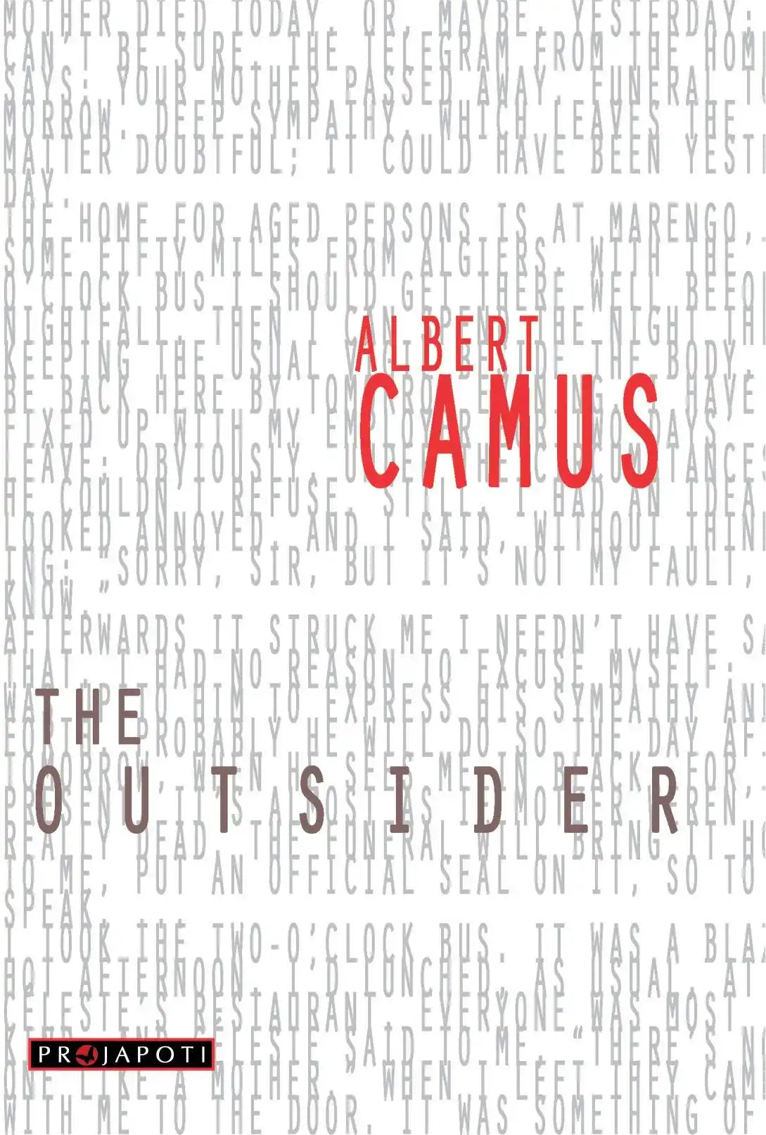 The Outsider By Camus