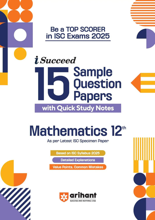 Arihant Isc Sqp Math Bk 12