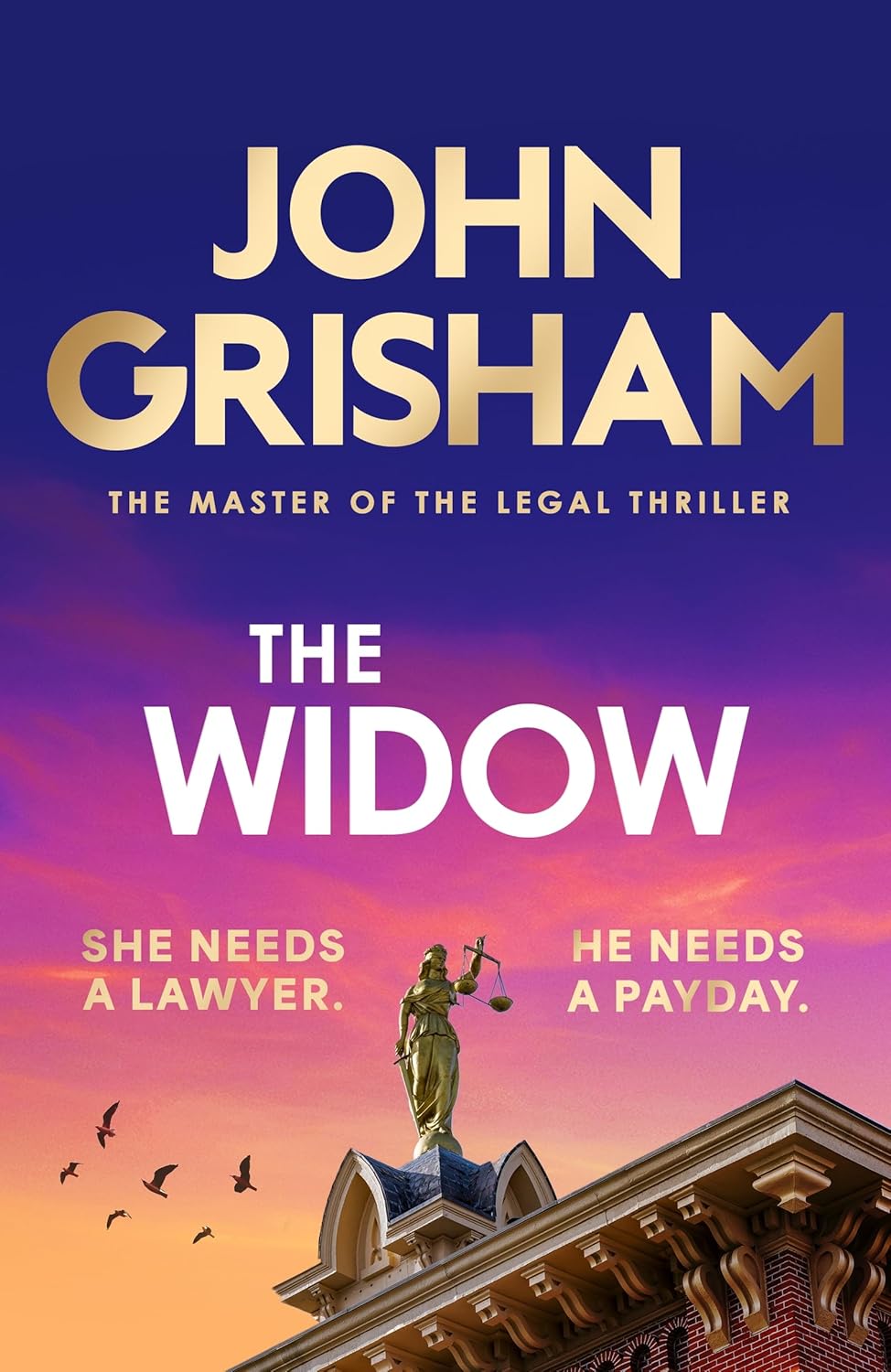 The Widow: the unforgettable new courtroom drama from the master of the legal thriller  Release Date -  16 June 2026