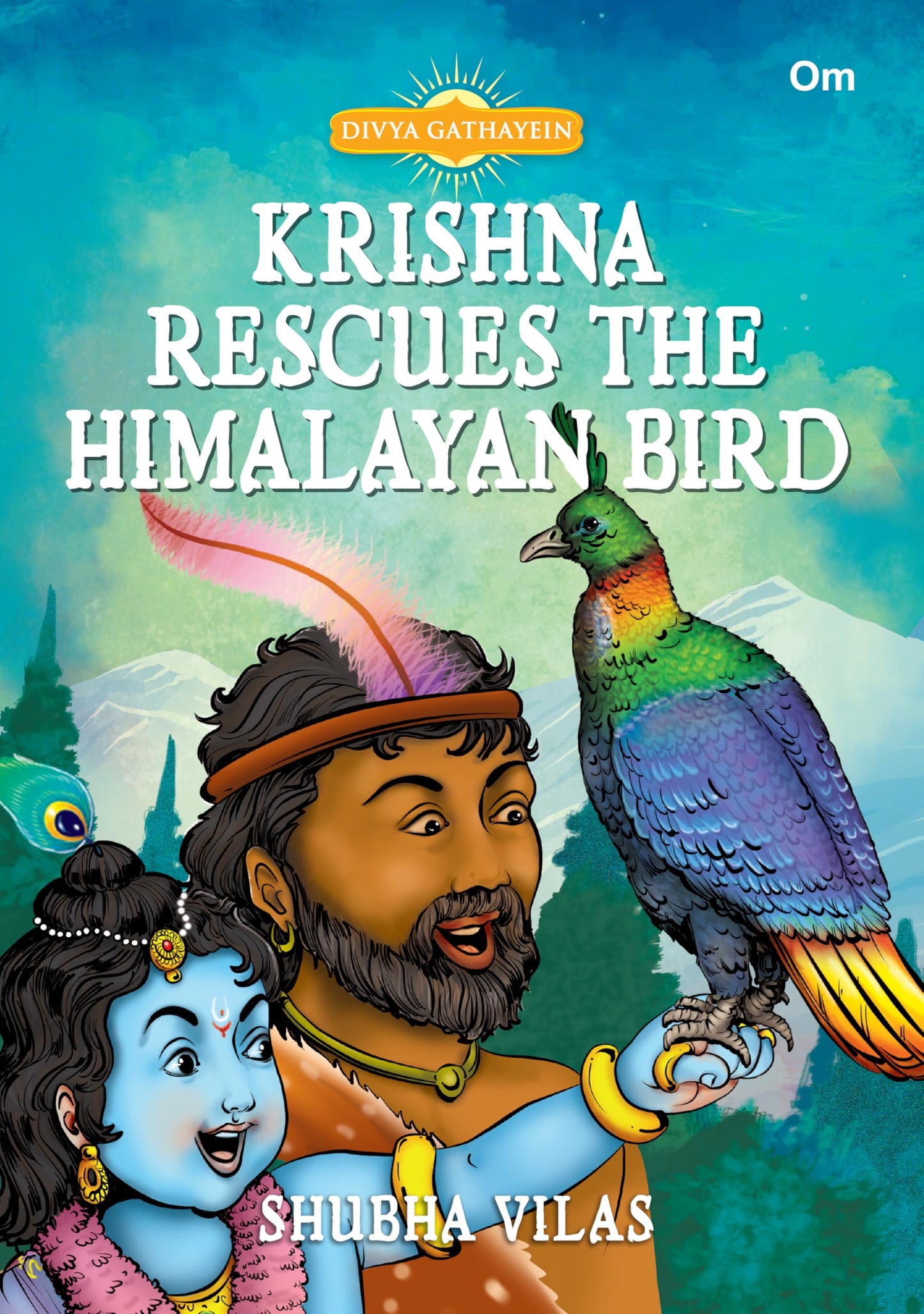 Krishna Rescues The Himalayan Bird - Divya Gathayein | Graphic comic by Shubha Vilas | Spirituality