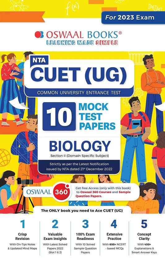 Oba Nta Cuet Ug Mock Test Biology (2023)