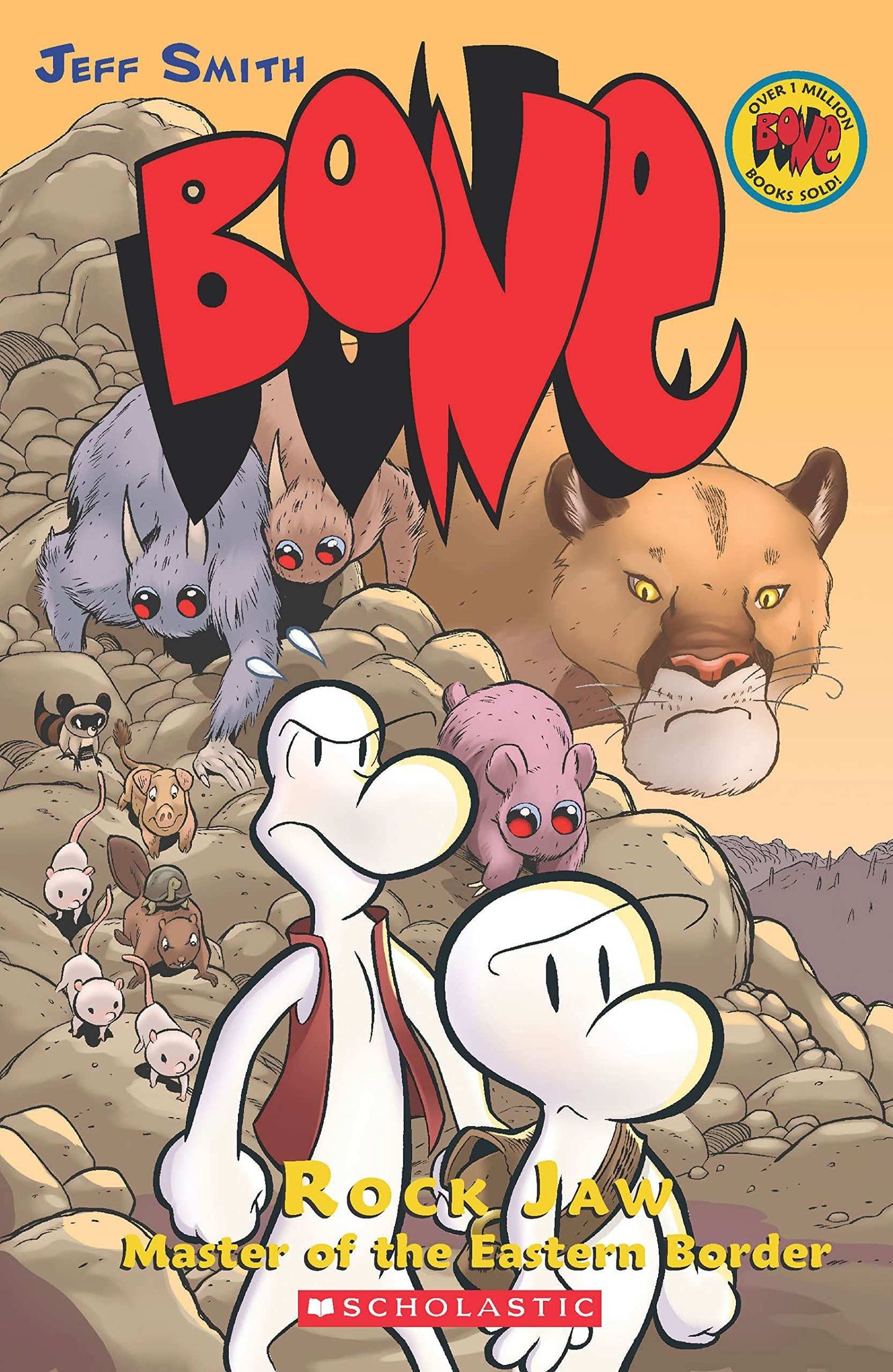 Bone Graphic Novel #5: Rock Jaw: Master Of The Eastern Border (Graphix)