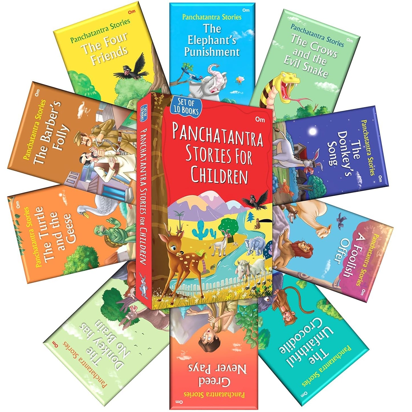 Panchatantra Stories for Children: 10 Best Panchatantra Collection | Illustrated Animal Fables | Easy-to-Read Timeless Moral Tales | Traditional Indian Stories | Wisdom & Fun | Classic Indian Wisdom for Kids