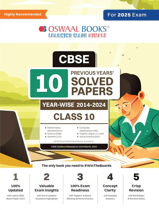 Oba Cbse 10 Years Solved Papers [2025]