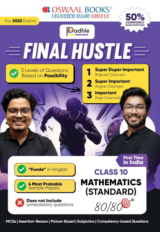 Oba Final Hustle Math Standard Bk 10 (2025)