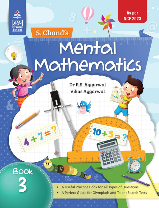 (Old Edition) S. Chand's Mental Mathematics Class 3 (2025-26)