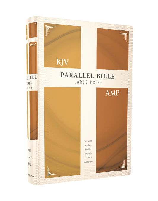 Kjv, Amplified, Parallel Bible, Large Print, Hardcover, Red
