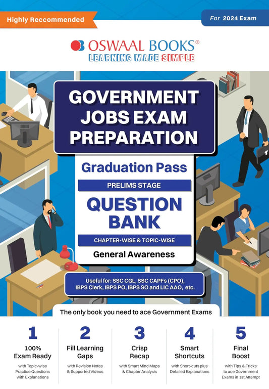 Oba Government Exams Graduation Pass Qb General Awareness