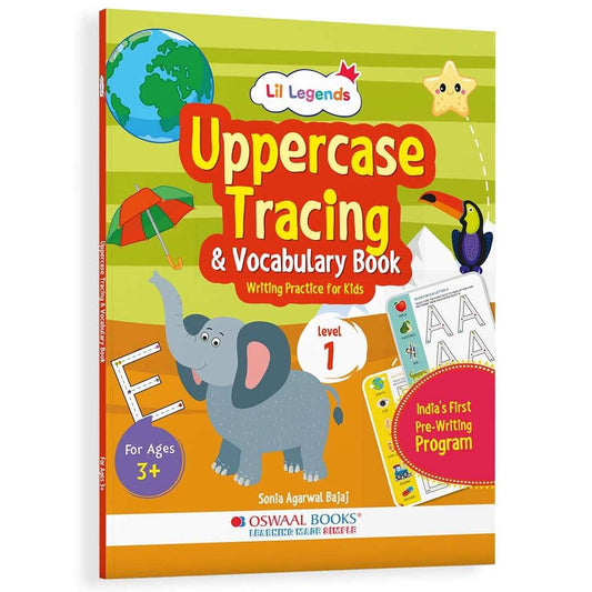 Oba Uppercase Tracing & Vocabulary Bk 1