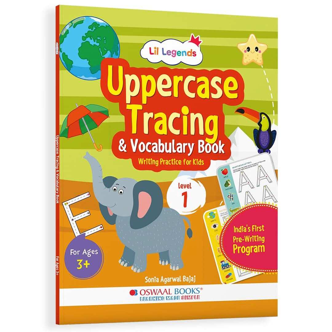 Oba Uppercase Tracing & Vocabulary Bk 1