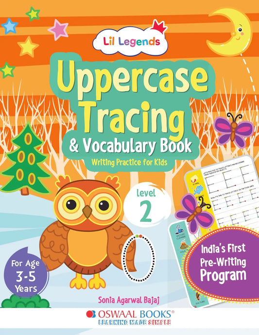 Oba Uppercase Tracing & Vocabulary Bk 2