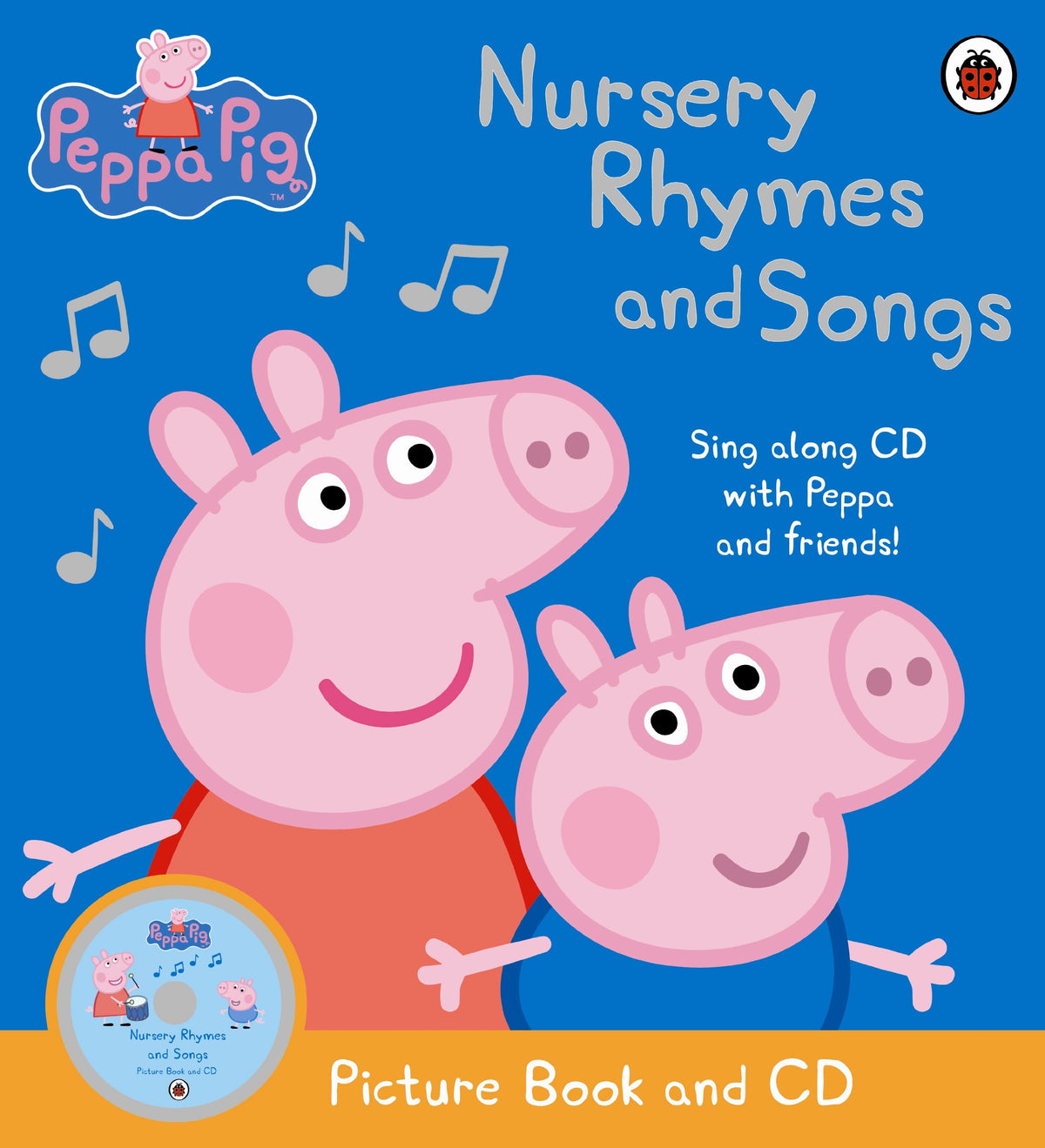 Pug Rymes Peppa Pig: Nursery Rhymes and Songs: Picture Book and CD