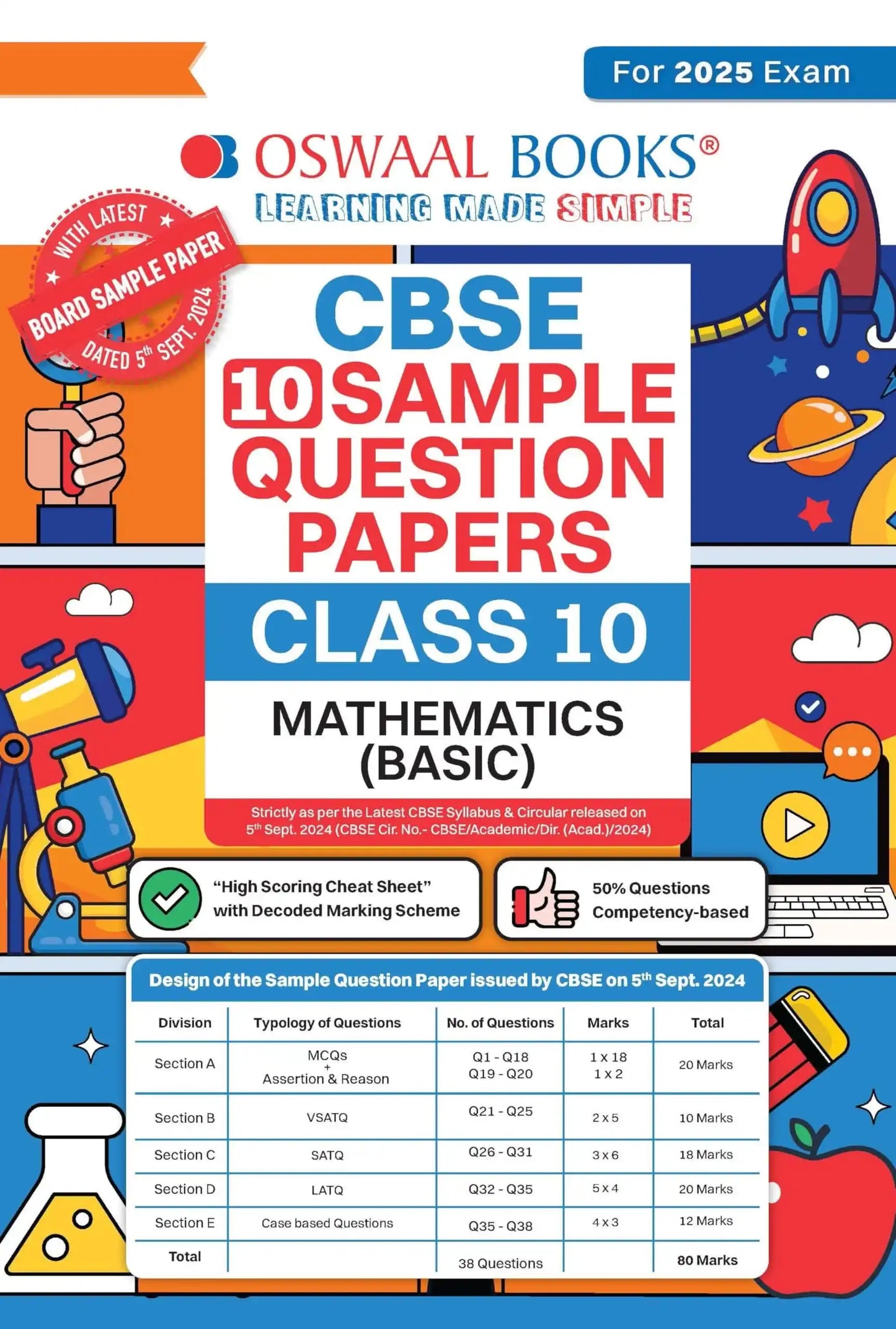 Oba Sqp Math Bk 10 (Basic) (2025)