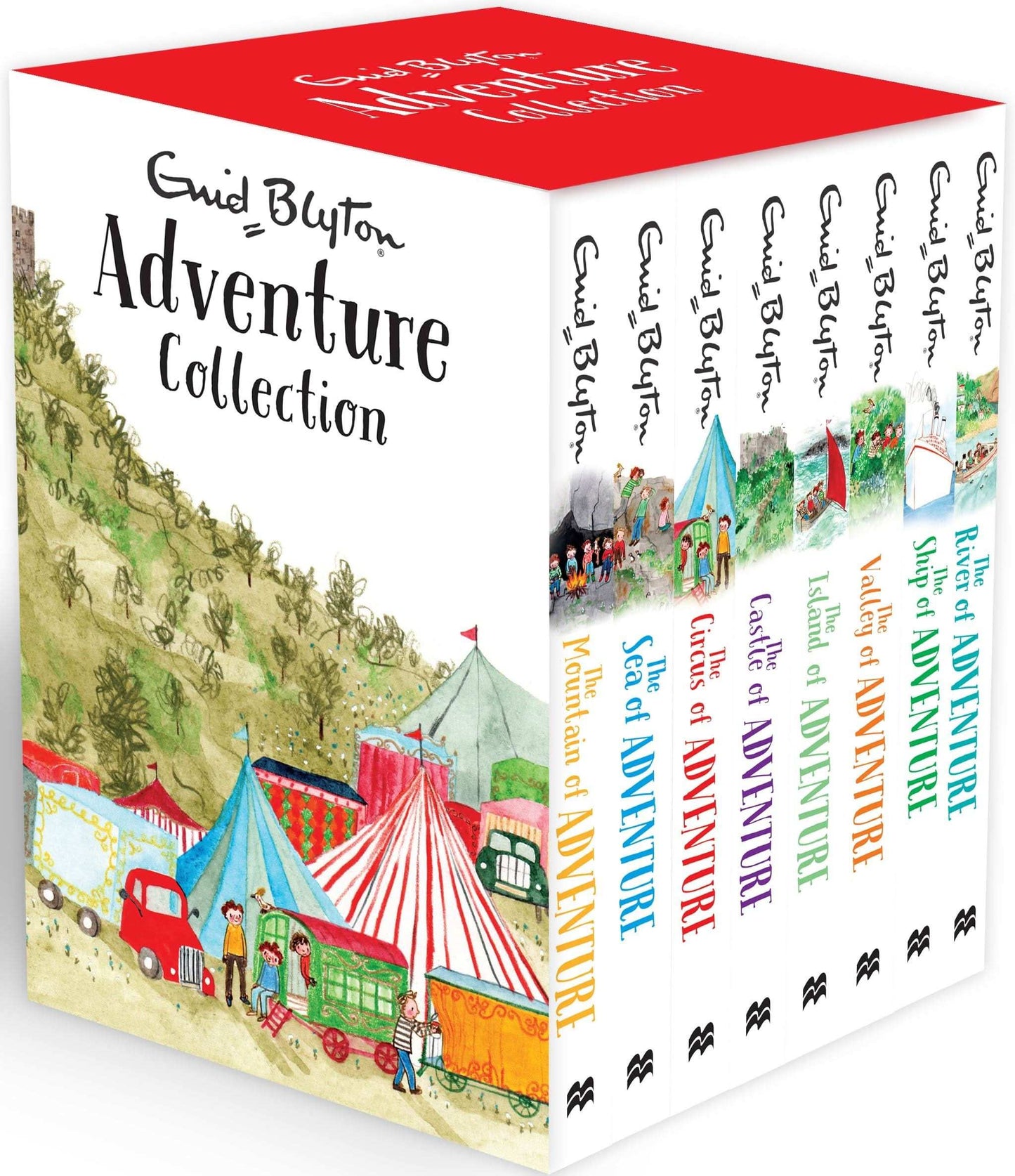 Enid Blytons Adventure Collection X 8 Books Pack 2021