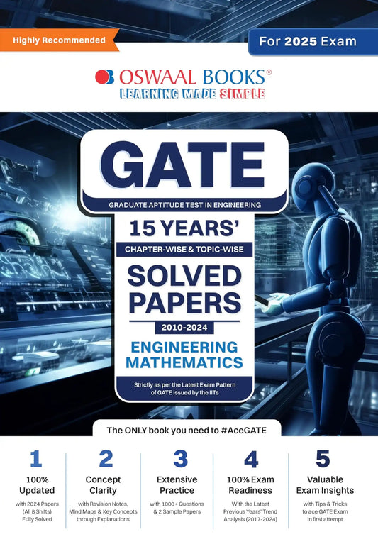 Oba Gate 15 Years Solved Papers (Engg Math)