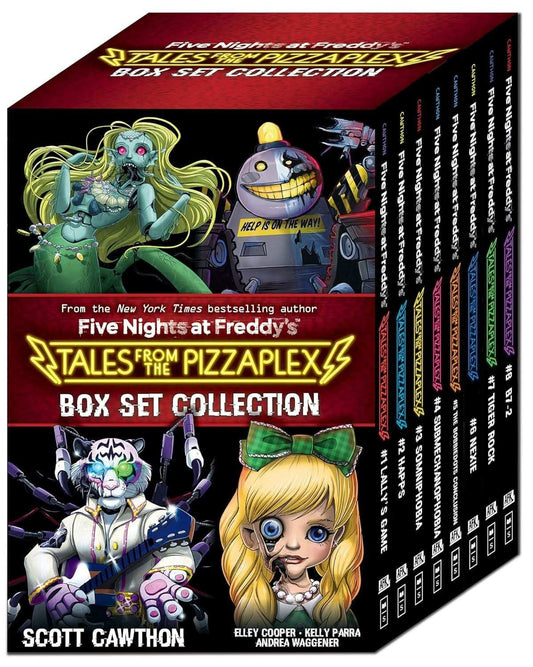 Five Nights At Freddys: Tales From The Pizzaplex (1 To 8 Books Box Set)