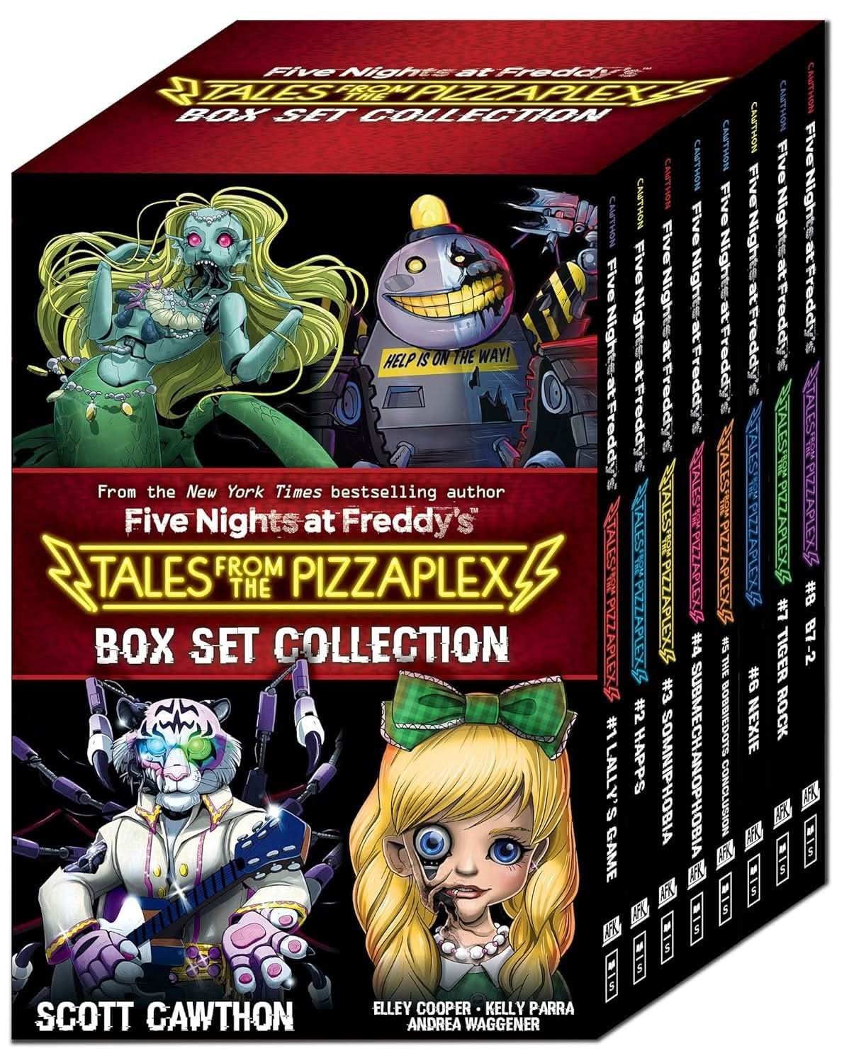 Five Nights At Freddys: Tales From The Pizzaplex (1 To 8 Books Box Set)