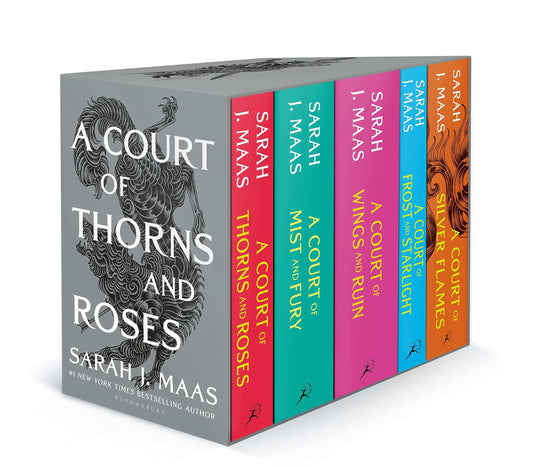 A Court Of Thorns And Roses Paperback Box Set (5 Books) By Sarah J. Maas