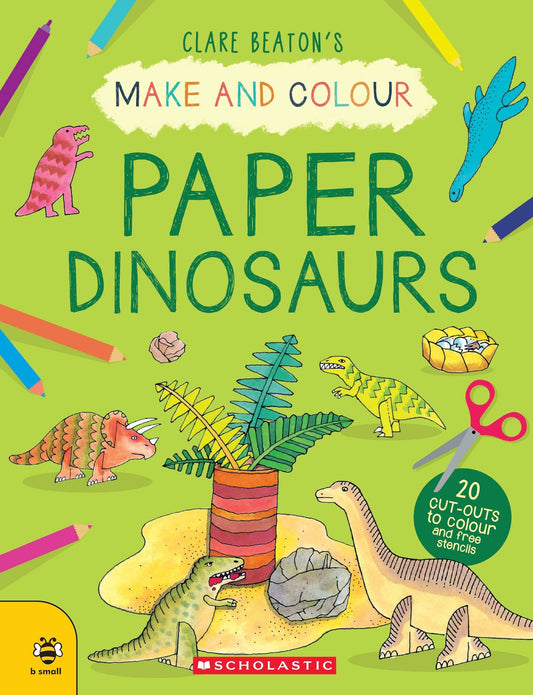 Make And Colour- Paper Dinosaurs