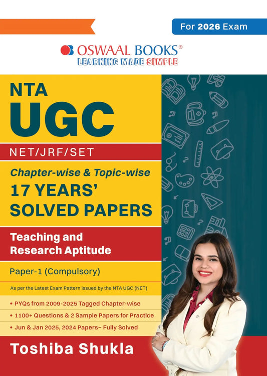 Oba Nta Ugc Net/Jrf/Set Paper 1 Teaching & Research 17 Yrs Solved Paper (2025)