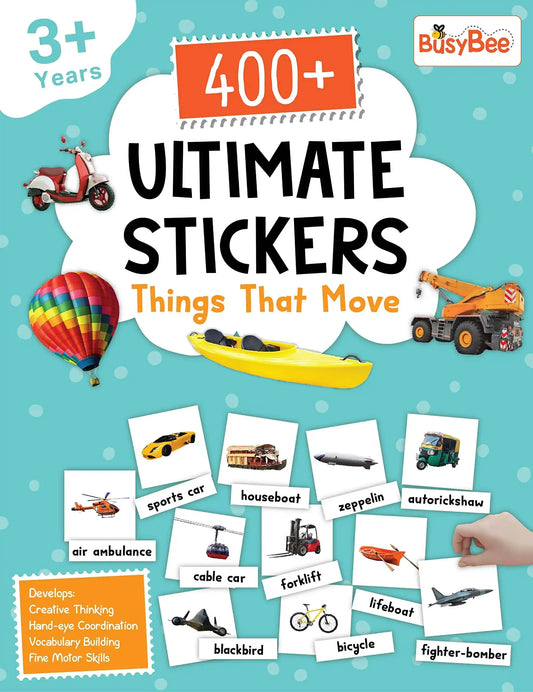 400+ Things That Move Stickers
