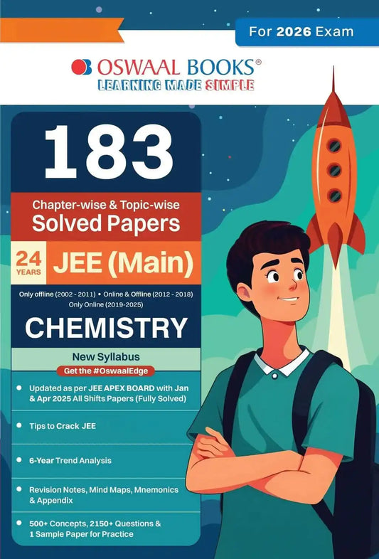 Oba 183 C/W & T/W Jee Main Chemistry Solved Paper (2026)