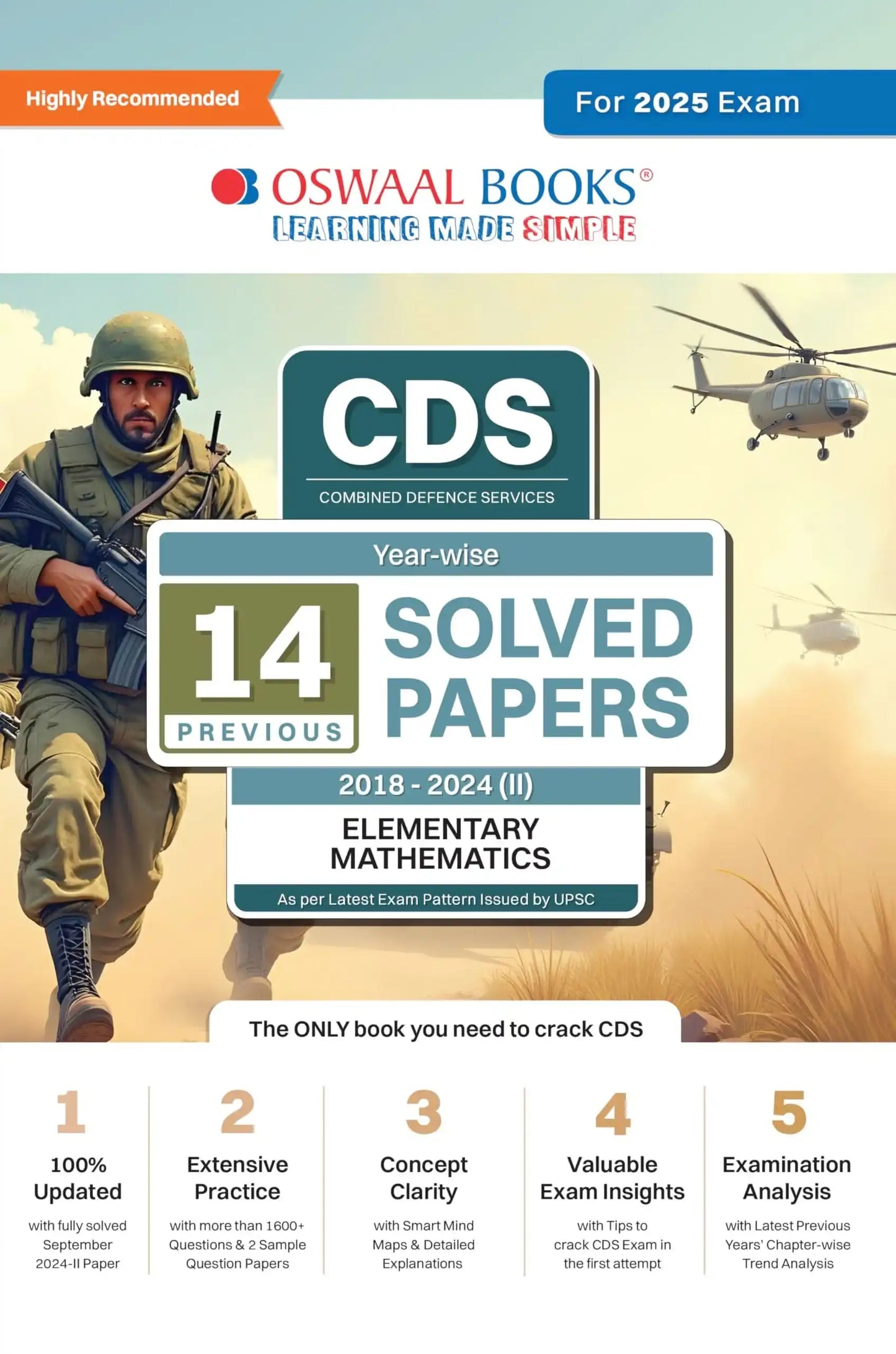 Oba Cds 14 Yrs Solved Elementry Math (2025)