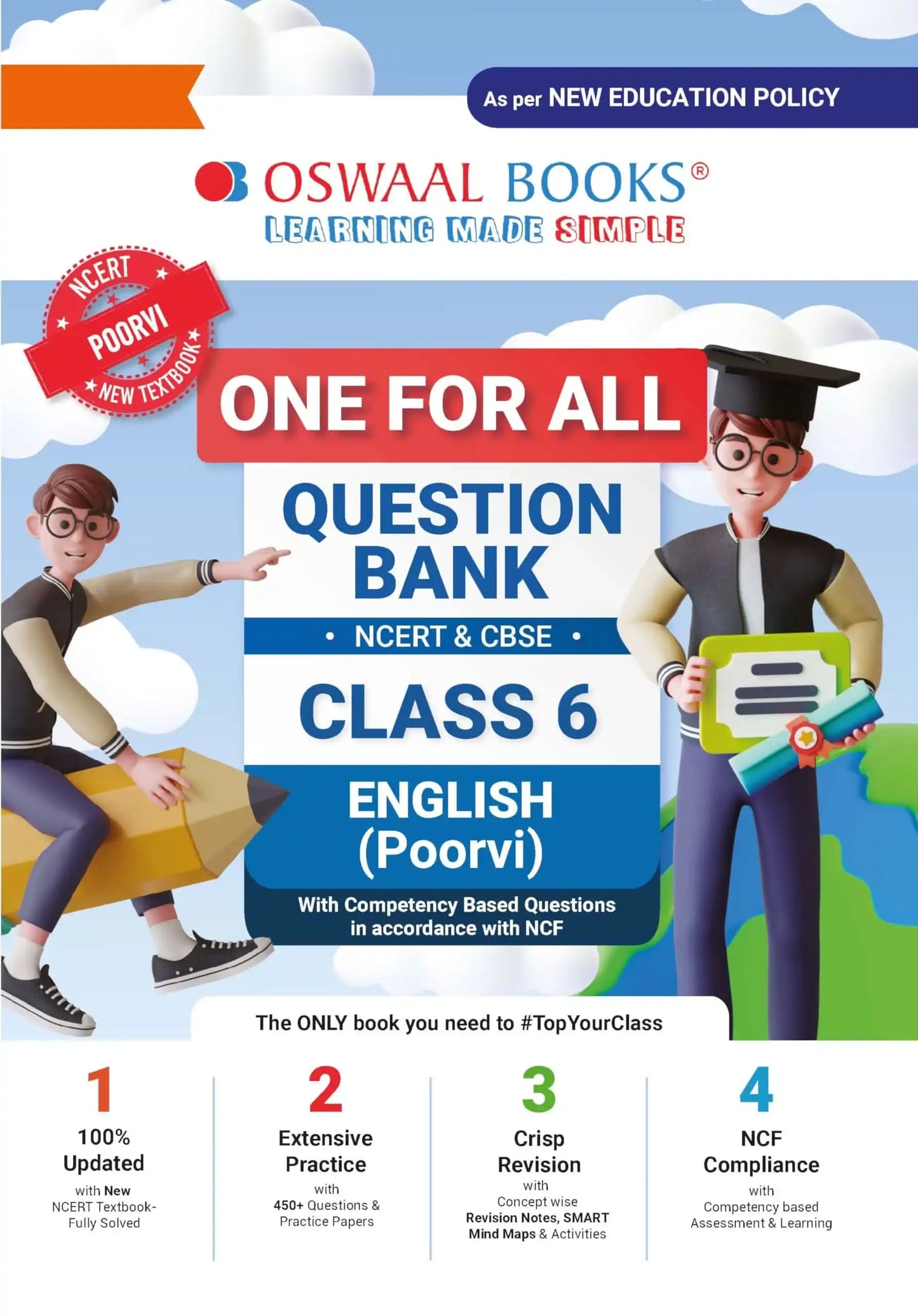 Oba One For All Qb English Bk 6