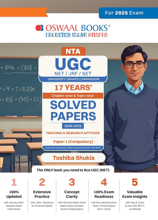 Oba Nta Ugc Net/Jrf/Set Paper -1 (2025)